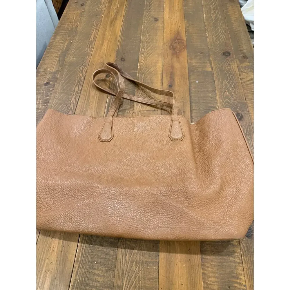Tory Burch Leather Tote Brown Purse